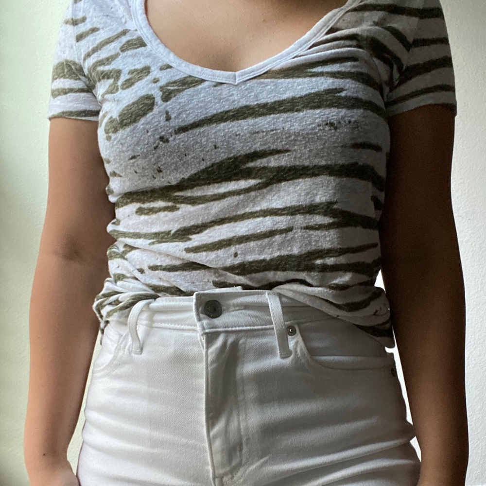 zebra print shirt
